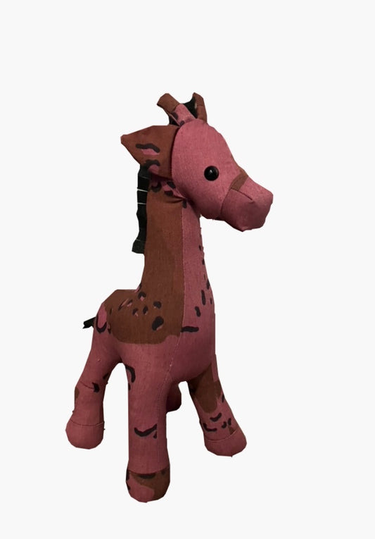 Giraffe Choco Chip Dyed Pink
